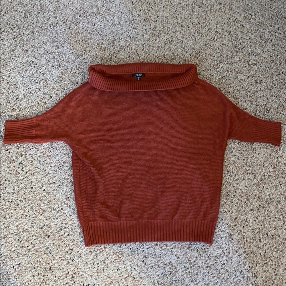 Off shoulder sweater